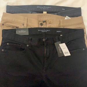 Banana republic the traveler pants slim bundle